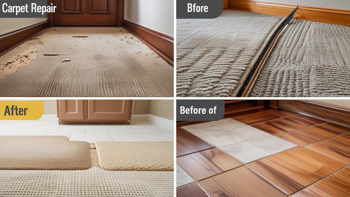 Revive Worn or Damaged Floor Coverings