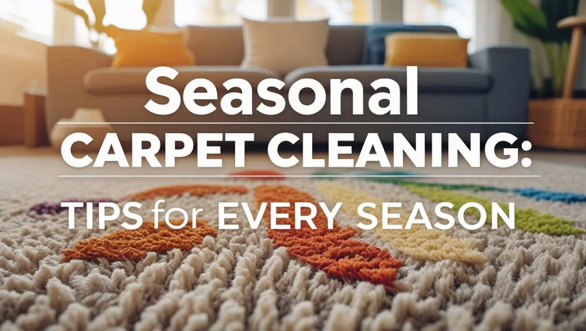 Carpet Cleaning Tips for Every Season