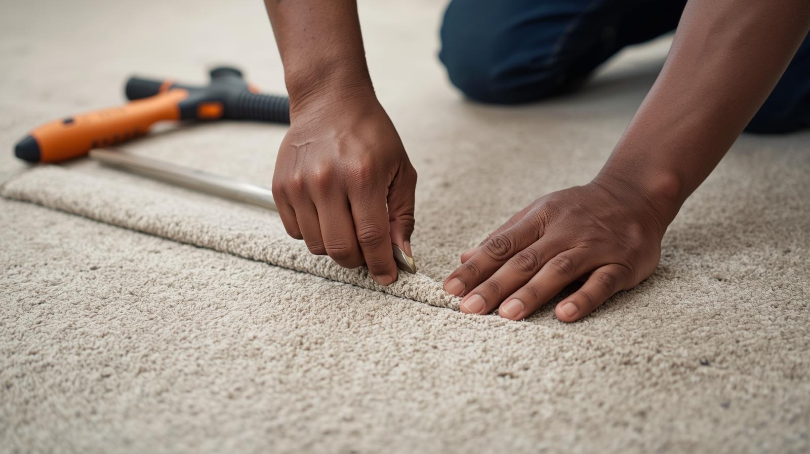 carpet repair by professional
